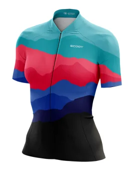 Women’s Alpine Cycling Kit – Jersey & Bib Shorts Bundle