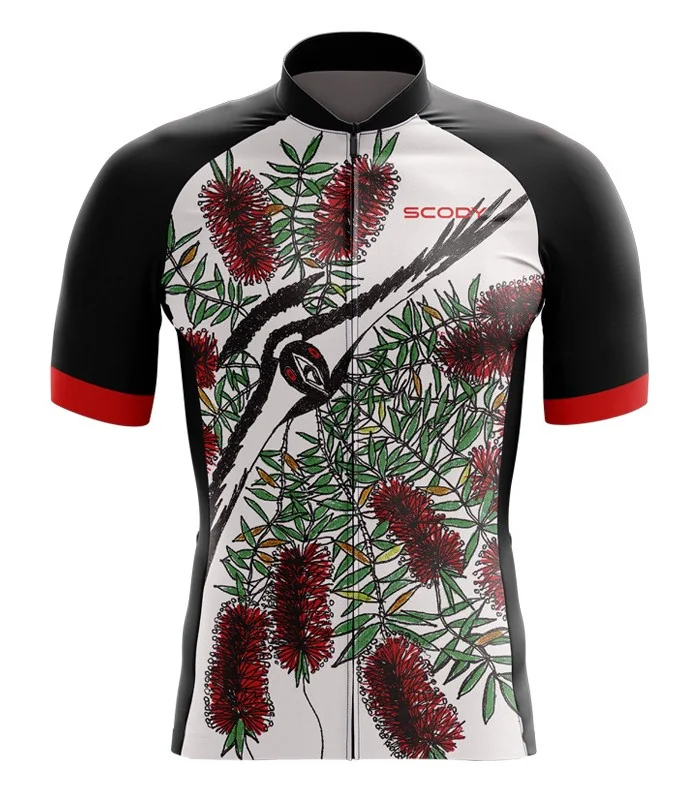 Performance Cycle Jersey - Swooping Magpie, Men