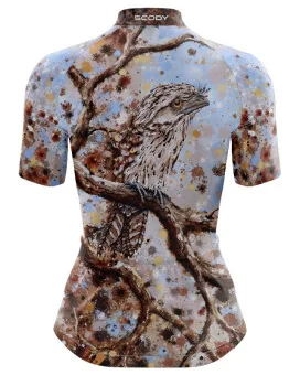 Women's Tawny Frogmouth Cycling Jersey – Performance Fit