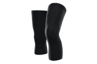 Solid Black Thermo-fit Knee Warmers | Cycling Clothing