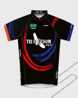 Tri Freedom Men's Performance Cycle Jersey | Cycling Clothing