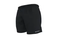 Black mid length run shorts with side pockets | Running Gear | Scody