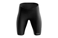 Pure Black Men's Mid Thigh Compression Tights | Cycling Clothing
