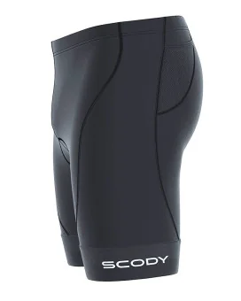 Black Triathlon Shorts with mesh pockets - Men | Triathlon Gear