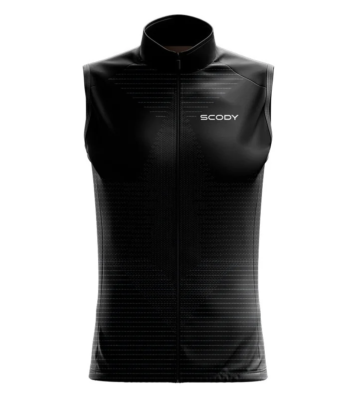 Cycle Gilet - Staple Black, Lightweight, Windproof