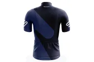 Slide Navy Cycle Jersey with White Logo detail | Cycling Clothing