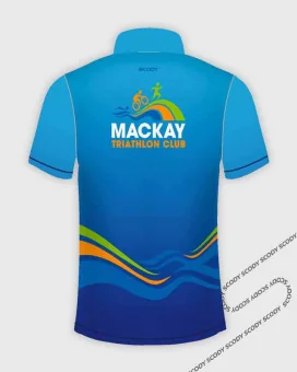 Mackay Triathlon Club - QLD Women's Polo Shirt | Active Wear