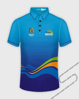 Mackay Triathlon Club - QLD Junior Sport Polo | Active Wear
