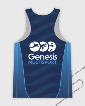 Genesis Sport & Aquatics Men's Run Singlet | Active Wear | Running Gear