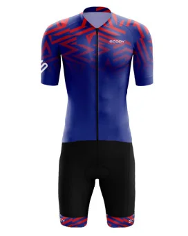 Optimise Men's Cycle Jersey  and Cycle Bib - Voltron | Cycling Jersey