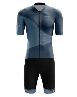 Choose Your Fit Men’s Cycling Kit – Wave Carbon | SCODY