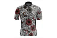 Custodians of the Land  Mens Cycling Jersey Australian Made Danielle Leedie Gray | Cycling Jersey
