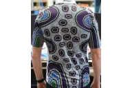 Family Mens Cycling Jersey Australian Made Danielle Leedie Gray back | Cycling Gear