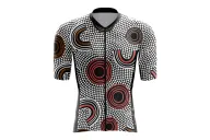 Custodians of the Land  Mens Cycling Jersey Australian Made Danielle Leedie Gray | Cycling Jersey