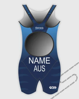 Women's Triathlon Suit, named and swim optimised | Made in Australia