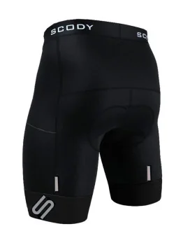 Men’s Black Cargo Cycle Shorts with Pockets – SCODY