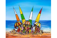 Beach Party by David Hart