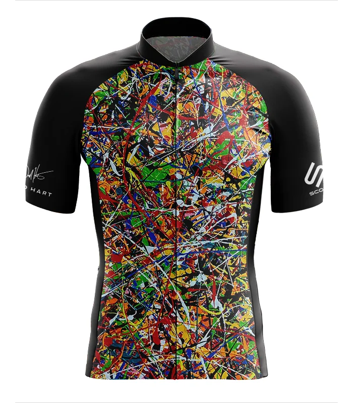 Choose Fit Cycle Jersey - 8 Black Dogs, Men