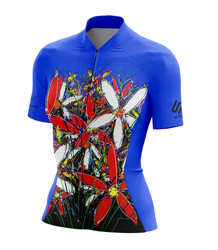 Choose Fit Cycle Jersey - Tangled Flowers, Women