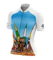Cycle Jersey with design based on original art work Beach Party by David Hart | Cycling Gear