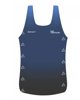AusTriathlon VIC State Team Ultra Light Weight Run Singlet, Women| Running Gear