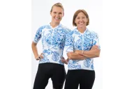 SCODY Women’s Blue Rose Cycle Jersey – Optimise Fit