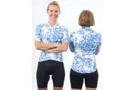 SCODY Women’s Blue Rose Cycle Jersey – Optimise Fit
