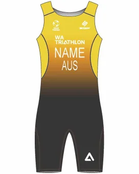 Triathlon Western Australia Men's Elite Triathlon Suit | Triathlon Gear