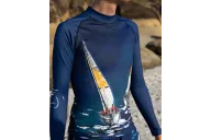 SCODY Unisex Sailing Surf Rashie – UPF50+ David Hart