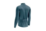 Staple Alpine Blue Men's L/S Performance Cycle Jersey | Made in Australia