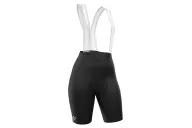 Optimise Cycle Bib Shorts, Pure Black -Women, Silicone Gripper, Low Profile Straps | Made in Australia
