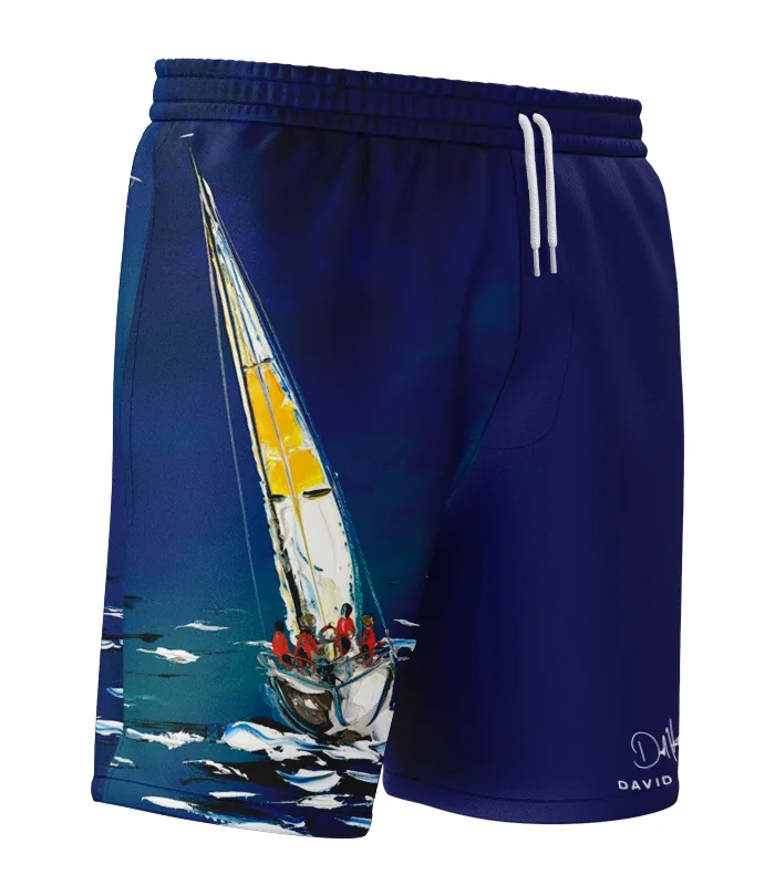 Board Shorts, Sailing Boats - Unisex