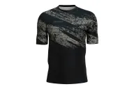 Black/Grey Gravelled Mountain Bike Shirt, UPF50+ - Men | Mountain Biking