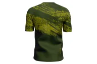 Olive Green/ Green Gravelled Mountain Bike Shirt, UPF50+ - Men | Mountain Biking