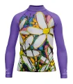 David Hart Floral Junior Surf Rashie, UPF50+| Beach Wear