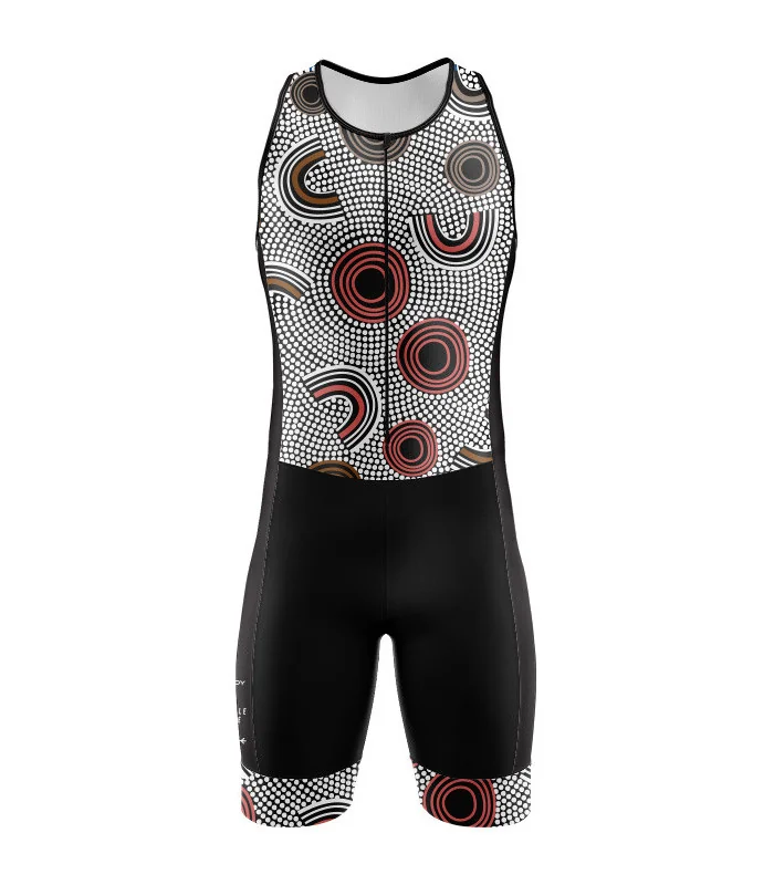 Perform Triathlon Suit, Front Zip - Custodians of the Land