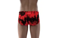 Men's Tie Dyed Swim Trunks – Red Chlorine Resistant