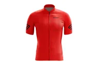 Performance Cycle Jersey Men - Staple Intense Red | Made in Australia