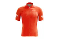 Performance Cycle Jersey Men - Staple Juicy Orange | Made in Australia