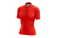 Staple Intense Red Optimise Women's Cycle Jersey | Cycling Clothing