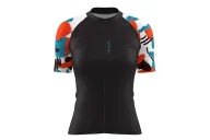 Cerulean Strokes Relaxed Cycle Jersey | Cycling Gear