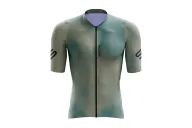 Aero Optimised Cycle Jersey Stratus Twilight - twilight blues and greys Cycling Jersey | Made in Australia