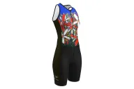 Women's Tangled Flower Aero triathlon suit for sale at Scody Australia. Flexible payment options available