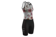 Women's sleeveless triathlon suit featuring Danielle Leedie-Grey's artwork | Flexible payment options| Triathlon Suits