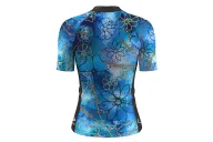Optimise Cycle Jersey, Floral Cluster - Blue | Cycling Gear