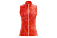 Women's Performance Cycling Wind Vest - Square Up Spritz | Cycle Clothing | Made in Aus