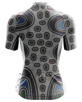 Performance Cycle Jersey Women – Gray | Danielle Leedie