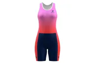SCODY Women’s Rowing Zoot Suit – Pink/Red | Race Fit