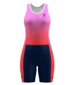 SCODY Women’s Rowing Zoot Suit – Pink/Red | Race Fit
