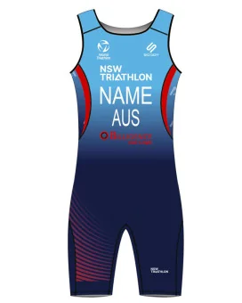 Men's Triathlon Suit, named and swim optimised | Made in Australia